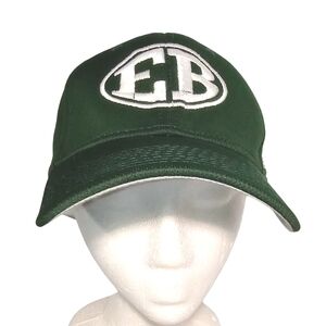 Edisto Beach South Carolina Green Man's Baseball Hat Cap Size M